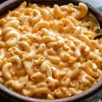 Mac-N-Cheese · Cheese and macaroni.