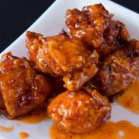 5 Boneless Wings · Our crispy boneless authentic all white meat wings are hand breaded in our famous recipe and...