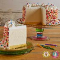 Sprinkle Ice Cream Cake · We DO NOT DO Any Writing or Custom made cake for all order through Third Party Delivery.  

...