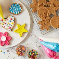 Create Your Own Cookies Kit (1/2 Dozen-6 Cookies Cut Outs) · Get creative. Then eat it. Our Take & Decorate Kits provide a fun, icing-filled blank Cookie...