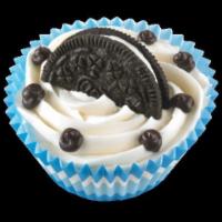 Birthday Cake Cookie Fudge Cupcake · Birthday Cake Ice Cream with chocolate cake topped with an Oreo® cookie and fudge that gives...