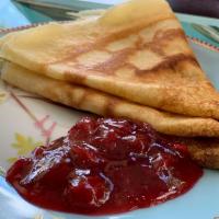 Crepes Preserve  · A traditional French crepe filled with your choice of preserve