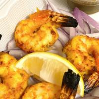 Tandoori Shrimp  · Prawn marinated in spices & roasted 