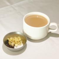 Masala Chai · Very traditional Indian tea made with special blend of ginger and other spices.
