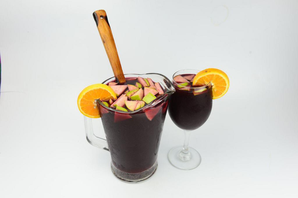 Sangria · 16 oz. of homemade sangria. Must be 21 to purchase.