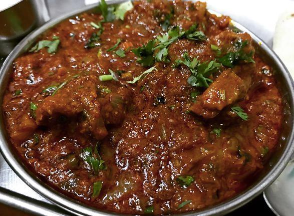 Goat Curry (Best Selling) · Goat cooked with onions, ginger and chilies with the blend of house spices.