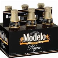 Modelo Negra, 6 Pack-12 oz. Bottle Beer  · Must be 21 to purchase.
