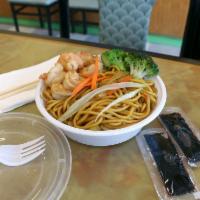 C5. Shrimp Noodles · Onions, celery, carrot, shrimp.