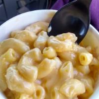 Mac and Cheese · Creamy delicious elbow macaroni and cheese.