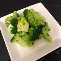 A1. Broccoli with Garlic 蒜香西兰花 · 