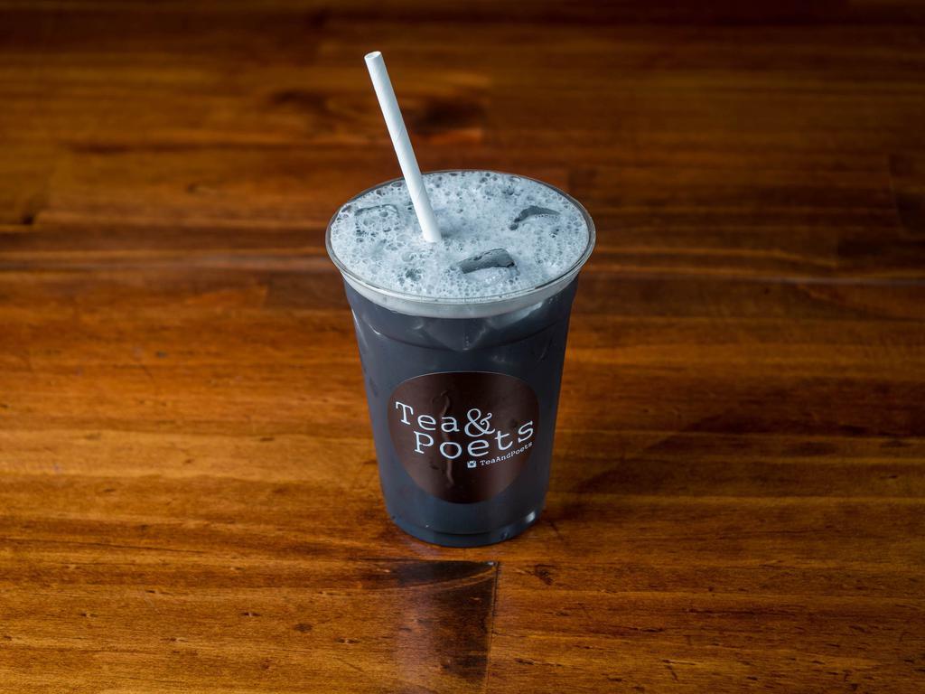 Immune Intervention Tea · Ginger ubud tea, lemon juice, honey and activated charcoal.