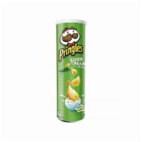 Pringles - Sour Cream ＆ Onion 5.5oz can · The awesomeness of sour cream, onion and potato together can’t be measured by modern science...