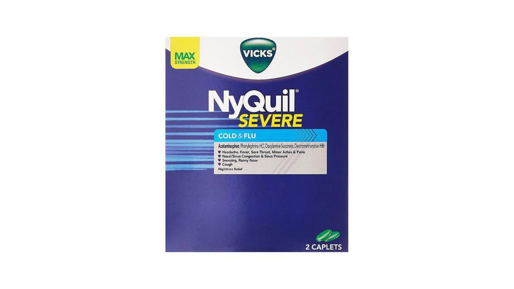 NyQuil Severe Cold ＆ Flu-2 Pack Tablets · 