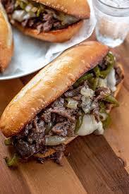 Philly Cheese Steak  ·  Thinly sliced pieces of beefsteak and melted cheese in a hoagie.