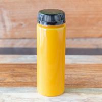 Liquid Gold Shot 4oz · Cold-pressed Pineapple, Ginger, Turmeric, Cayenne