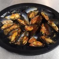 Mussels Marinara Plate · Mussels sautéed in marinara sauce.