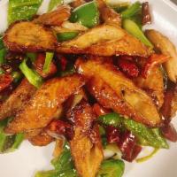 Chili Spicy Pork Intestinal  辣椒肥腸  · 