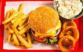Cheeseburger · 1/3 lb Angus patty cooked to order and garnished with your choice of tomato, lettuce, pickle...