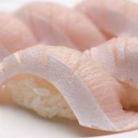 Hamachi (Yellowtail) Nigiri · Yellowtail. 
These menu items are raw or undercooked. Consuming raw or undercooked meats, po...