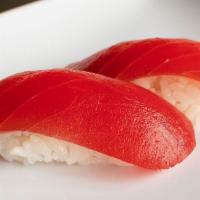 Maguro (Tuna) Nigiri · Fresh Tuna. 
These menu items are raw or undercooked. Consuming raw or undercooked meats, po...