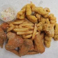 5. Wings and Catfish Nuggets · 