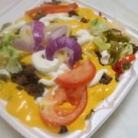 Beef Nachos and Cheese · 