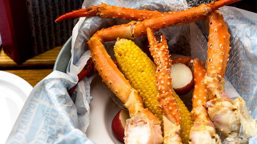 King Crab Bucket · Firm, sweet and hearty.