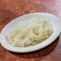 Rice · Steamed rice.