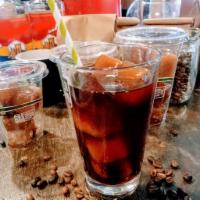 Iced Americano · Iced Americano is made by pouring cold water, over ice followed by shots of espresso. Double...