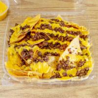 Super Nachos · 2 meats.
All Nachos come with Cheese