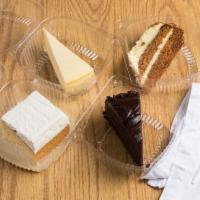 Tres Leche Cake · Vanilla frosting, milky cake
