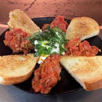 Bruschetta Plate · Classic tomato with onions, garlic, basil
And olive oil served with crispy bread