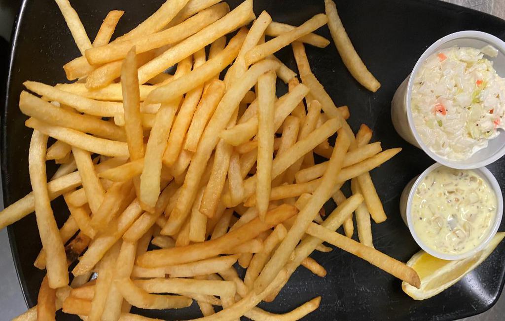 Fries Platter · Made to golden brown great with any 
sandwich or as an appetizer