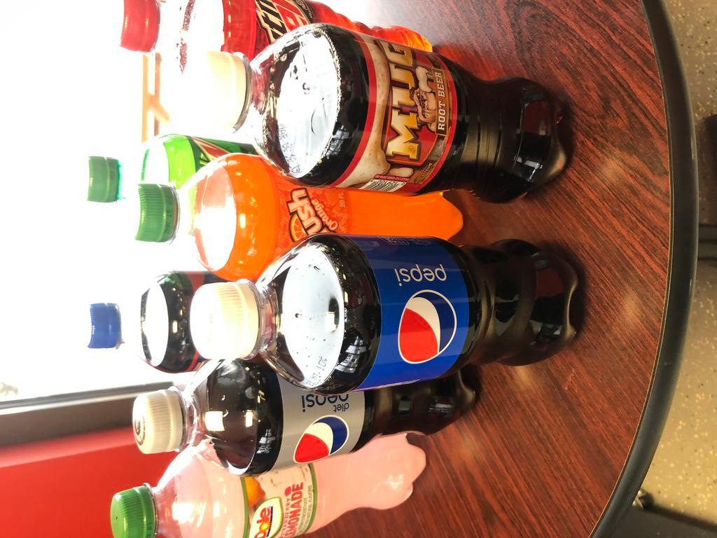 Pepsi 20 Oz. Bottles · Pepsi, Diet Pepsi, Cherry Pepsi, Vanilla Pepsi, Pepsi Zero, Mt. Dew, Mt. Dew Code Red, Mug Root Beer, Orange Crush