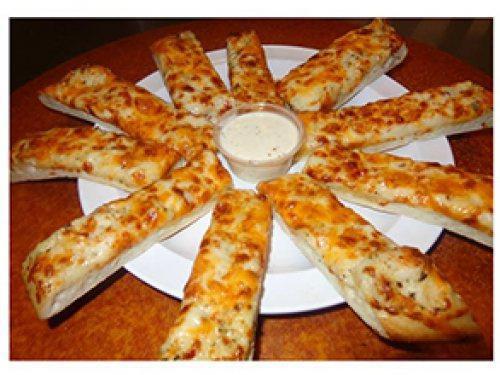 10 Piece Garlic Cheesy Bread Sticks · 