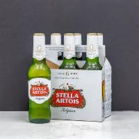 Stella Artois, 6 Pack, 12 oz. Bottle Beer · 5.2% ABV. Enjoy the European way with the no. 1 best-selling Belgian beer in the world. With...
