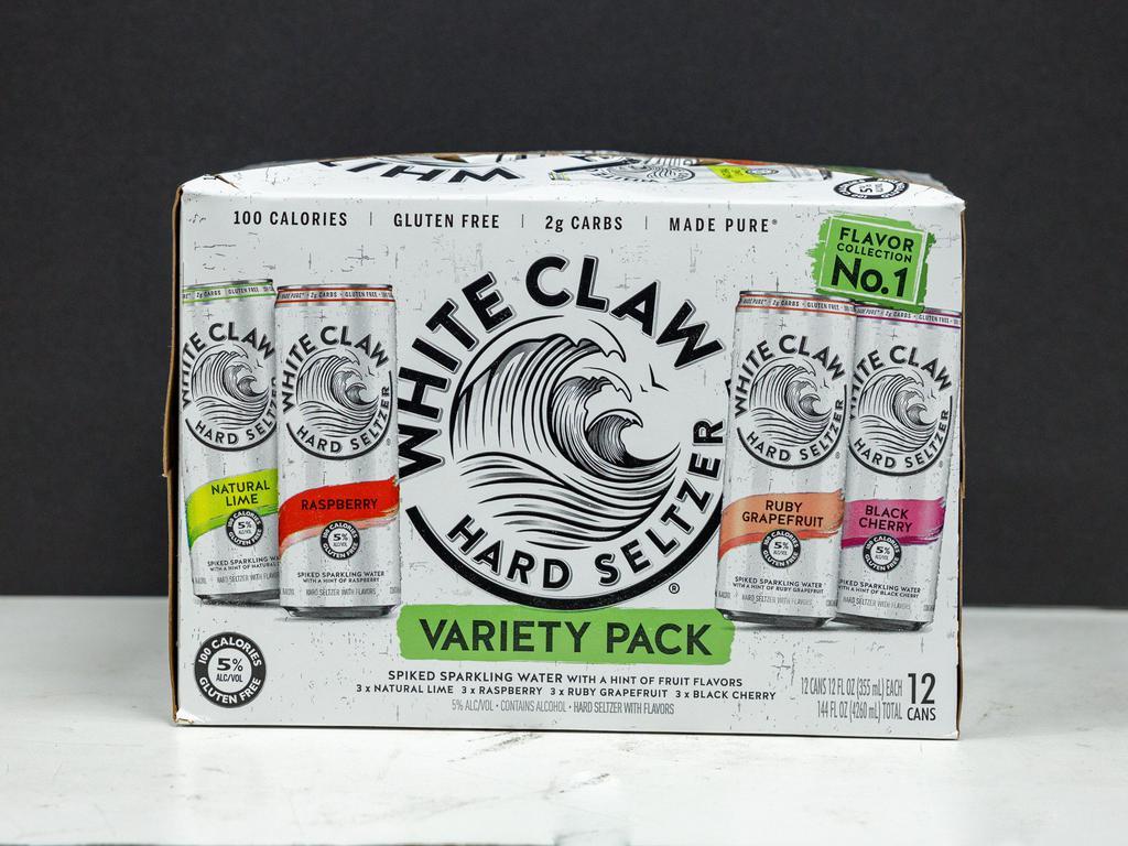 White Claw Variety Pack, 12 Pack, 12 oz. Can Hard Seltzer via Jay's