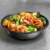 Shrimp with Broccoli Lunch Special · 
