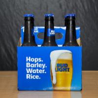 Bud Light, 6 Pack-12 oz. Bottle Beer (4.2% ABV) · Must be 21 to purchase. Bud Light is a premium light lager with a superior drinkability that...