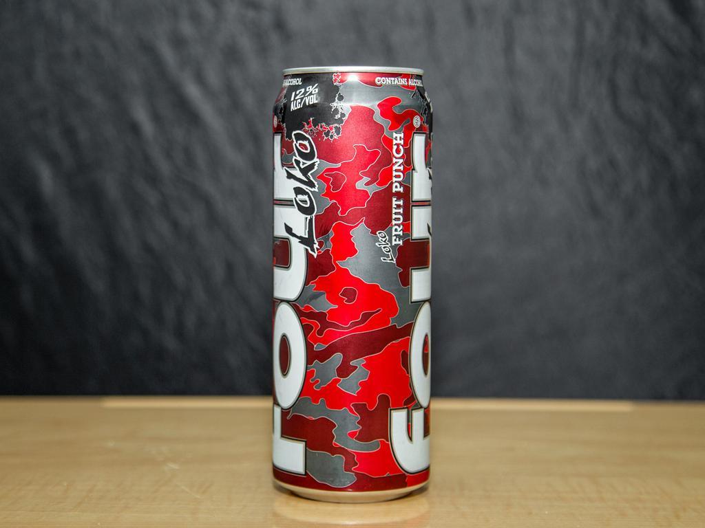 4 Lokos Fruit Punch 24 oz. Can Beer (14.0% ABV) · Must be 21 to purchase.