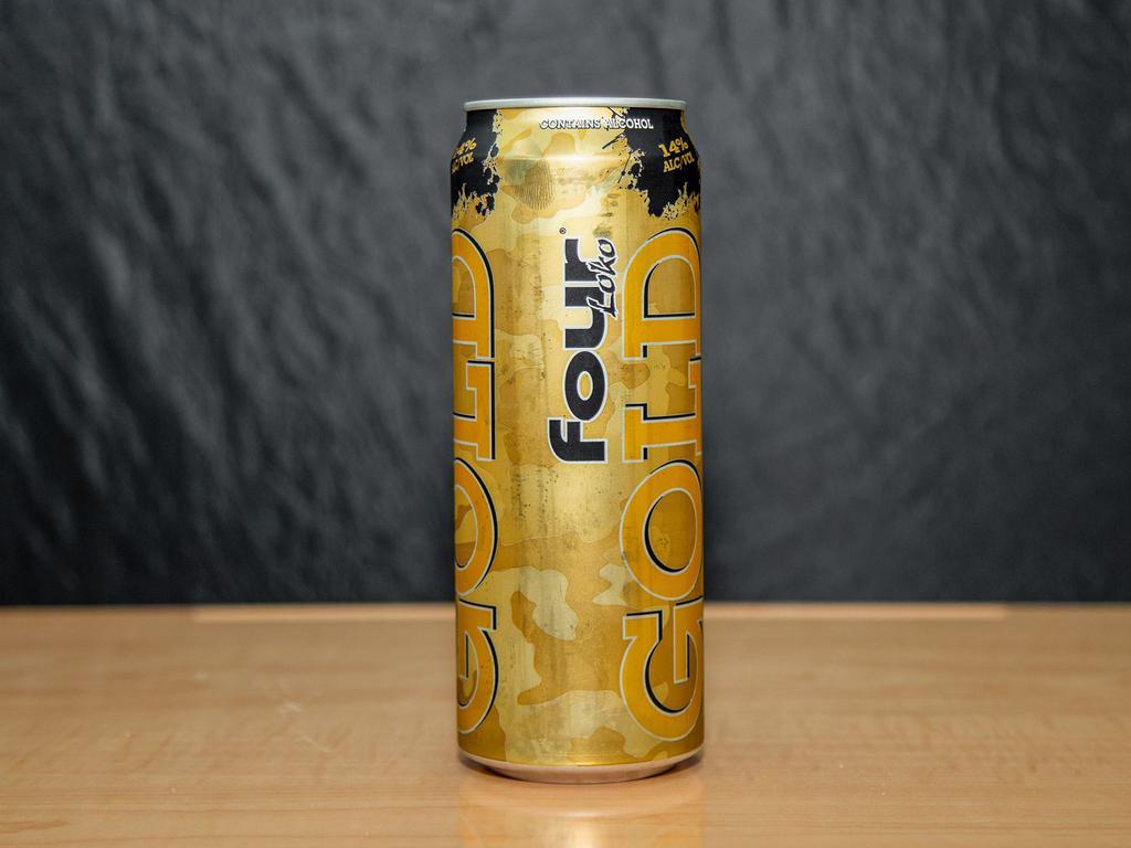 4 Lokos Gold, 24 oz. Can Beer (14.0% ABV) · Must be 21 to purchase.