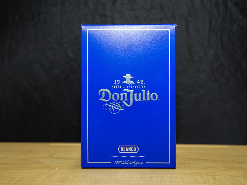 Don Julio Blanco, 750 ml. Tequila (40.0% ABV) · Must be 21 to purchase.