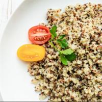 Quinoa · Tri-Color Quinoa Steamed Fresh Daily
