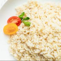 Brown Rice · Long Grain Brown Basmati Rice
Steamed Fresh Daily
