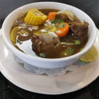 Beef Soup · Savory soup made from cow meat. 