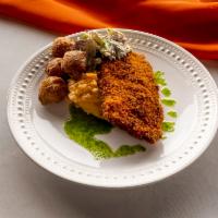 Lemon Crusted Catfish (Feeds up to 4 people) · Individual microwavable meals, for a family of four.  This meal contains Lemon Crusted Catfi...