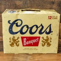 93. Coors original 12 Pack Cans 12 oz. · Must be 21 to purchase.