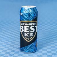Milwaukees Best Ice 24 Oz Can · Must be 21 to purchase. 