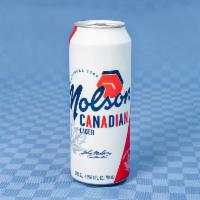 Molson Canadian Lager 24 Oz Can · Must be 21 to purchase. 