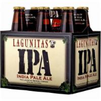 Lagunitas IPA 6 Pack Bottle · 45 IBUs with notes of grapefruit and grass. Must be 21 to purchase.